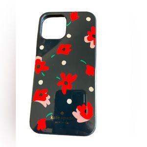 Kate Spade Red Poppy iPhone 12 Pro Case